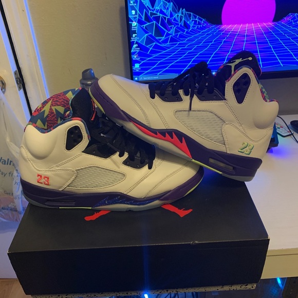 Jordan alternate bel-air 5s (size:10 - Picture 1 of 6